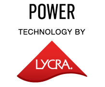 POWER TECHNOLOGY BY LYCRA® BRAND